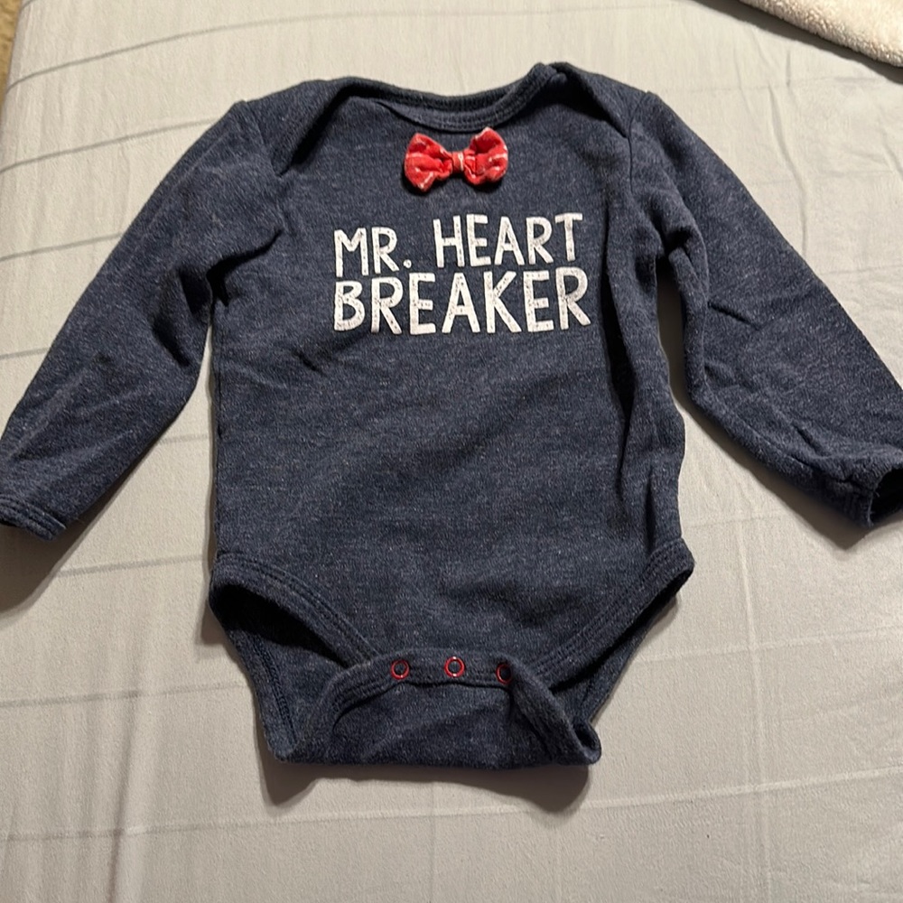 Mr. Heart Breaker onesie